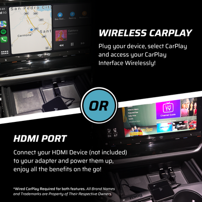 AutoSky TV Adapter - Connect any HDMI device to your car's screen!